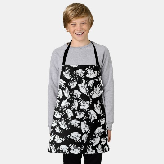 Friendly Ghosts Halloween Schürze (Getragen)