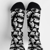 Friendly Ghosts Halloween Socken (Oben)