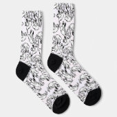 Friendly Ghosts Halloween Socken (Rechts)