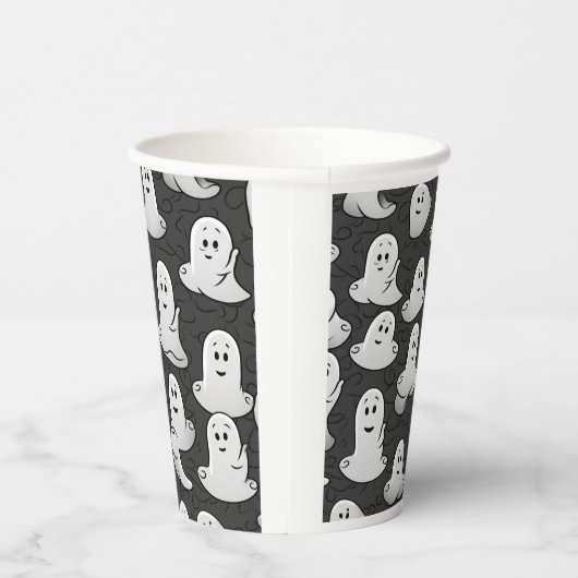 Friendly Ghosts Pappbecher (Rechts)