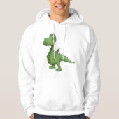 Friendly Green Dinosaur Hoodie (Vorderseite)