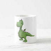 Friendly Green Dinosaur Kaffeetasse