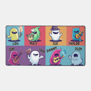 Friendly Halloween Ghosts Schreibtischunterlage