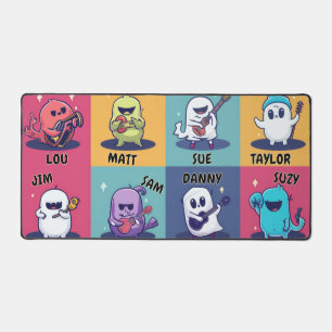 Friendly Halloween Ghosts Schreibtischunterlage