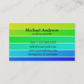 Friendly Hello Visitenkarte (Rückseite)