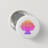 Friendly Kawaii Tree Button (Vorne & Hinten)