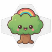 Friendly Kawaii Tree Fußball (Flach)