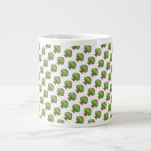 Friendly Kawaii Tree Jumbo-Tasse (Vorderseite)