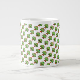 Friendly Kawaii Tree Jumbo-Tasse