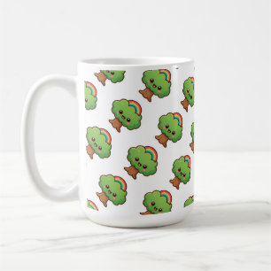 Friendly Kawaii Tree Kaffeetasse