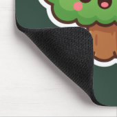 Friendly Kawaii Tree Mousepad (Ecke)