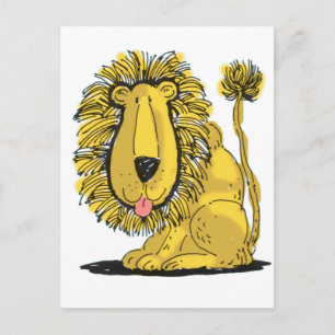 Friendly Lion Postkarte