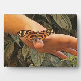 Friendly Monarch Butterfly Fotoplatte
