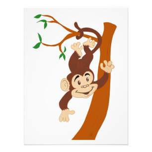 Friendly Monkey Fotodruck