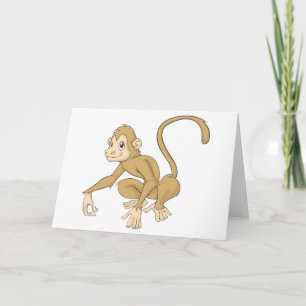 Friendly Monkey Karte