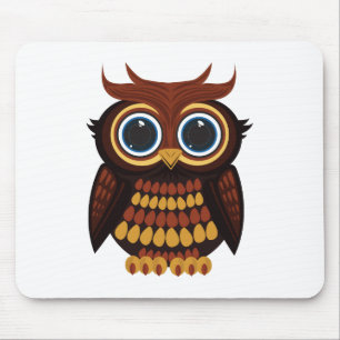 Friendly Owl Mousepad