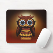 Friendly Owl Mousepad (Mit Mouse)