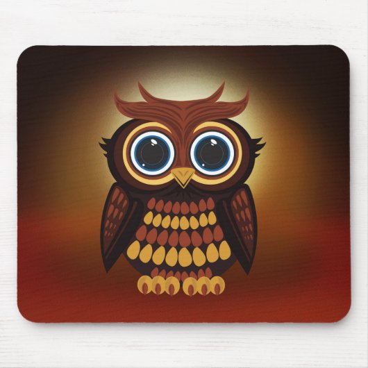 Friendly Owl Mousepad (Vorne)
