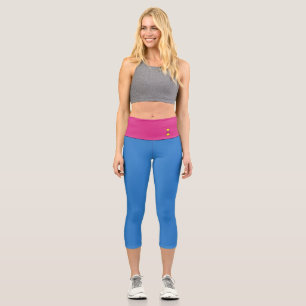 Friendly Pickleball-Logo - FARBEN ANPASSEN - Capri Leggings