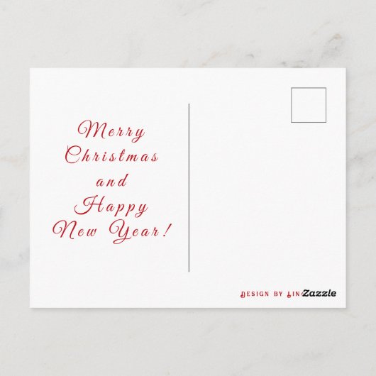 Friendly Red Dragon oder Griffon, fügen Sie Ihren Postkarte (Rückseite)