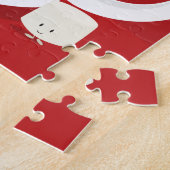 Friendly Red White Hot Chocolate Marshmallows Puzzle (Seite)