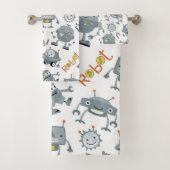 Friendly Robot Badhandtuch Set (Insitu)