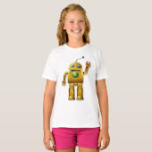 Friendly Robot Girls T - Shirt (Vorne ganz)
