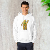 Friendly Robot Mens Hoodie