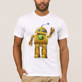 Friendly Robot Mens T - Shirt (Vorderseite)