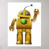 Friendly Robot Poster (Vorne)