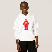 Friendly Robot - Red Hoodie (Vorne ganz)
