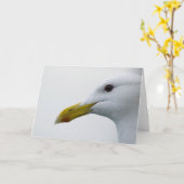 Friendly Seagull? Karte (Gelbe Blume)