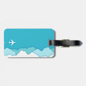 Friendly Skies | Meine Tasche! Nicht Ihre Gepäckanhänger (Rückseite horizontal)