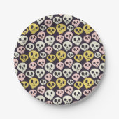 Friendly Skulls Paper Plate Pappteller (Vorderseite)