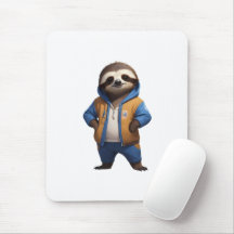Friendly Sloth Illustration