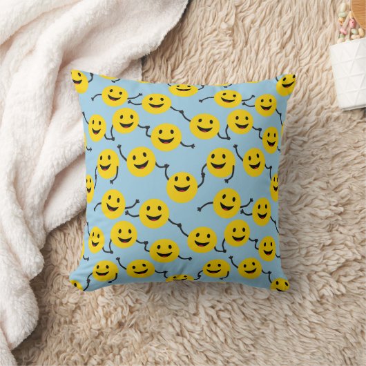 Friendly Smileys Kissen (Decke)