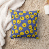 Friendly Smileys Kissen (Decke)