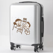 Friendly Tease Aufkleber (Koffer)