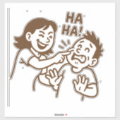 Friendly Tease Aufkleber (Blatt)