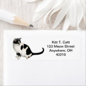 Friendly Tuxedo Cat individuell anpassbar (Insitu)