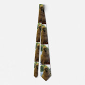 Friendly White Aussie Cockatoo, Neck Tie Krawatte (Rückseite)