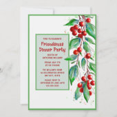 Friendmas Dinner Party Einladung Holiday Soiree (Vorderseite)