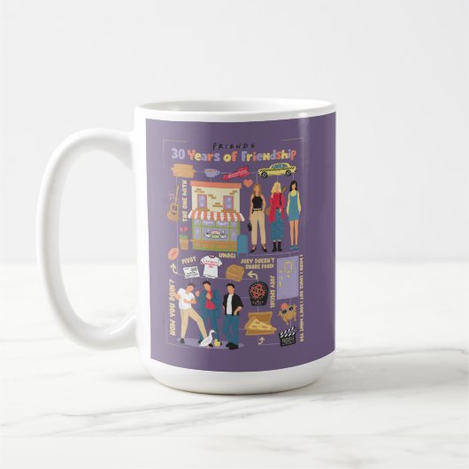 FRIENDS™ | 30 Jahre Freundschaft Kaffeetasse (Links)