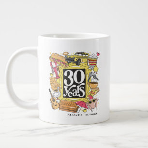 FRIENDS™   30 Jahre Grafik Jumbo-Tasse