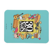 FRIENDS™ | 30 Jahre Grafik Magnet (Horizontal)