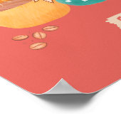 FRIENDS™ | Aber First Coffee - Central Perk Poster (Ecke)