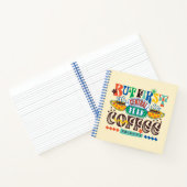 FRIENDS™ | Aber First Coffee Vibrant Graphic Notizblock (Innenseite)