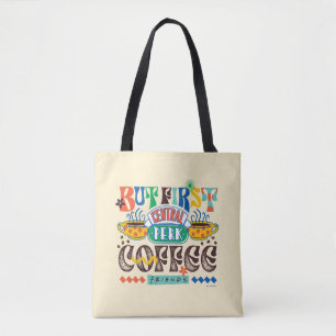 FRIENDS™ Aber First Coffee Vibrant Graphic Tasche