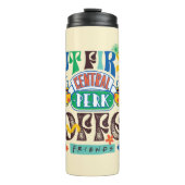 FRIENDS™ | Aber First Coffee Vibrant Graphic Thermosbecher (Vorderseite)