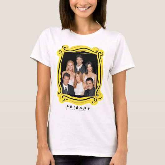 FRIENDS™ | Abgeschossen in formaler Abschaltung T-Shirt (Vorderseite)